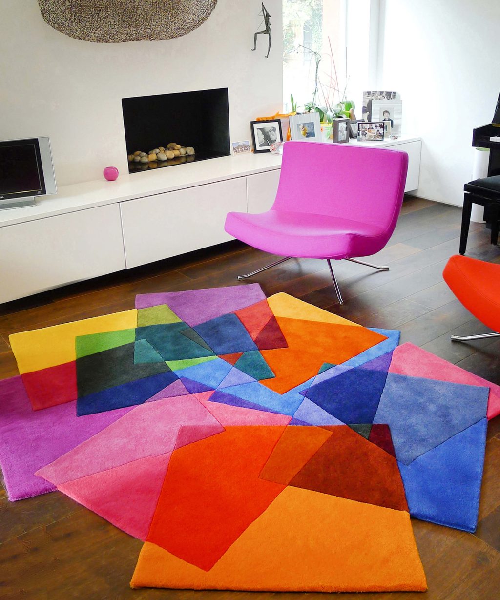 After Matisse Colourful Area Rug