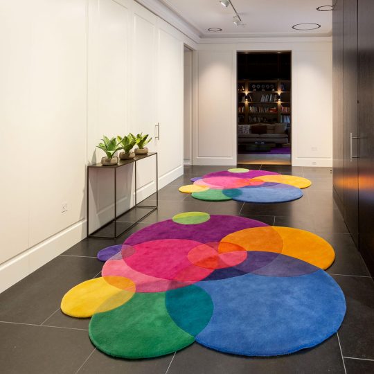 Contemporary Designer Rugs - Bubbles