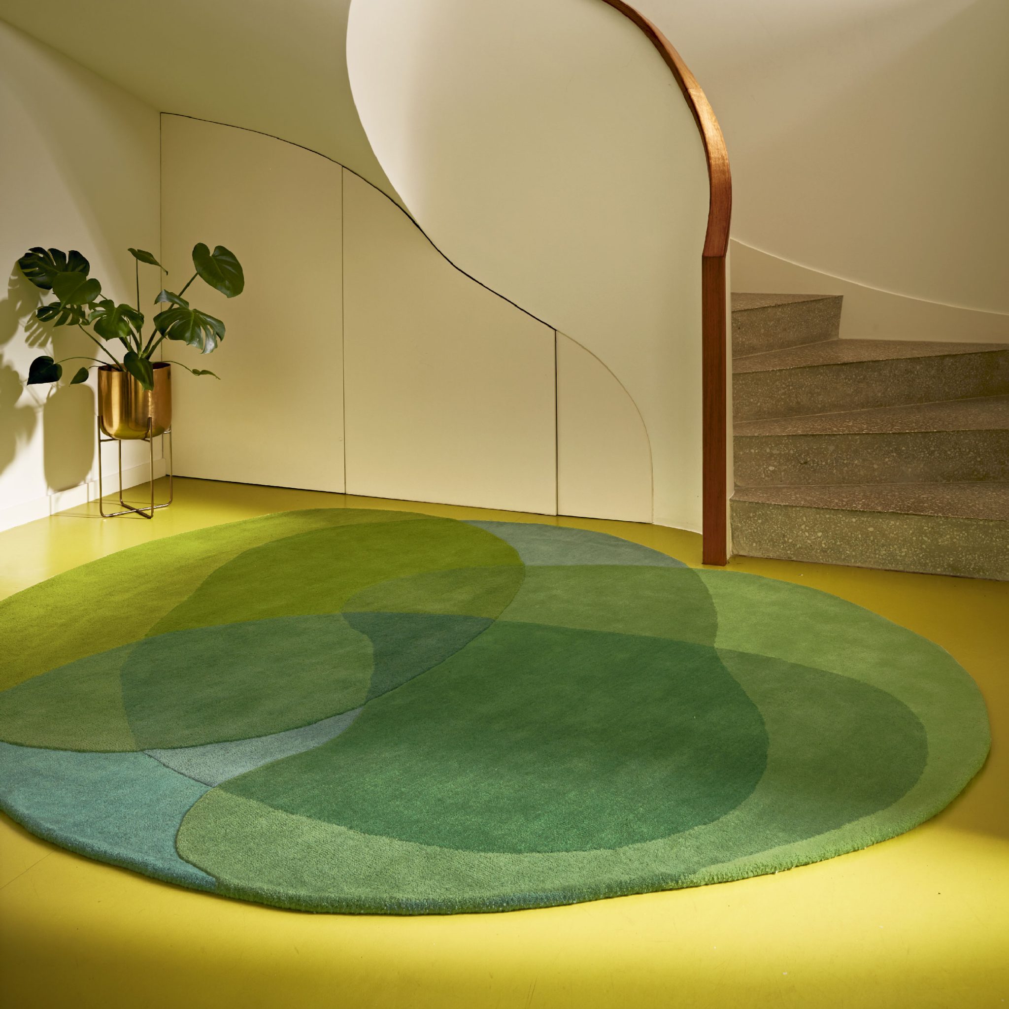 Jellybean Rug (Lime) Sonya Winner Vibrant Contemporary Rugs