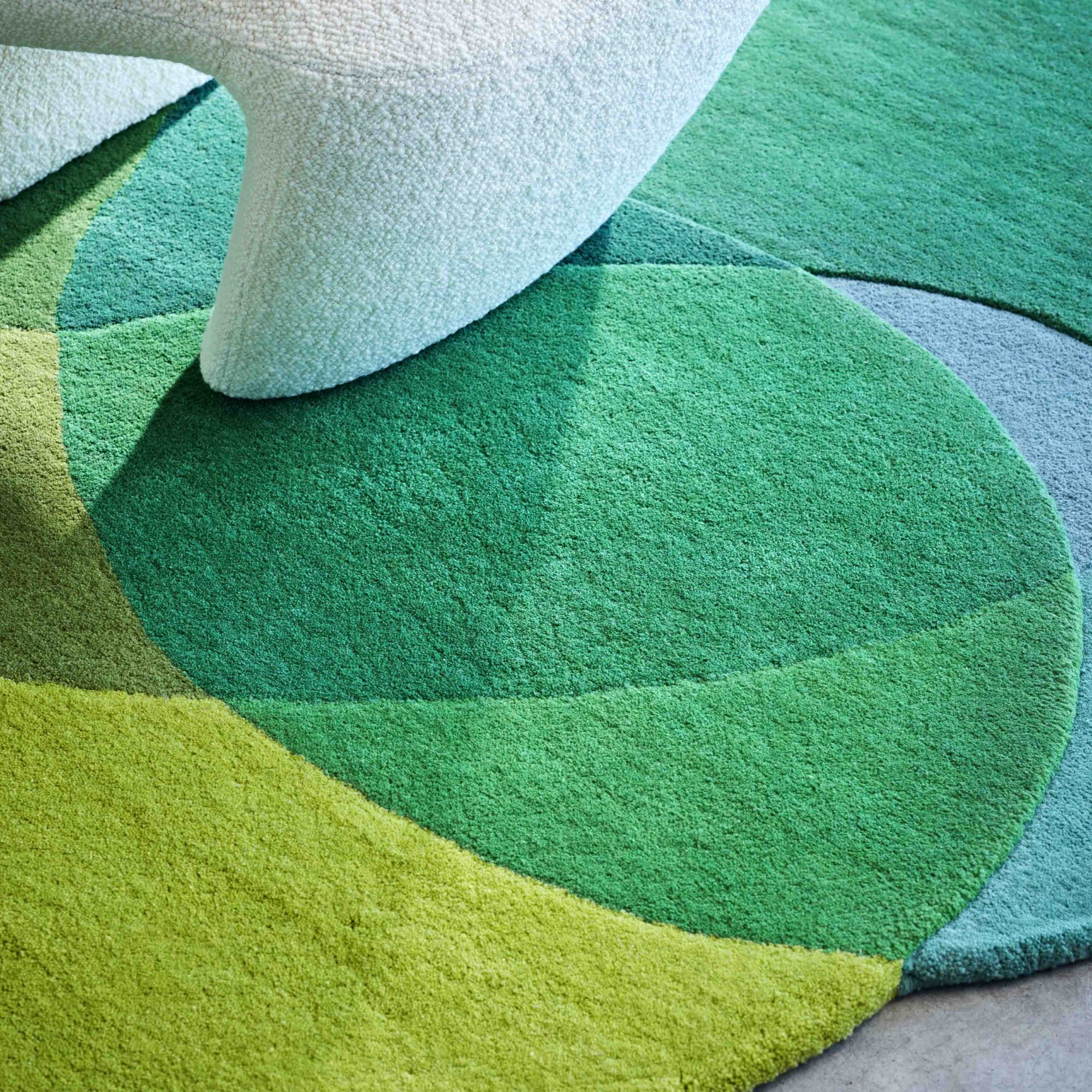 Jellybean Rug (Lime) Sonya Winner Vibrant Contemporary Rugs