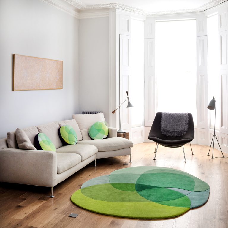 Jellybean Rug (Lime) Sonya Winner Vibrant Contemporary Rugs