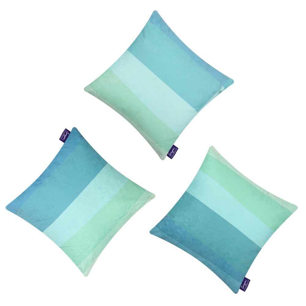 Teal Cushions Luxury Feather Pillows Sonya Winner Studio   ATS Set Of 3 1000x1000 