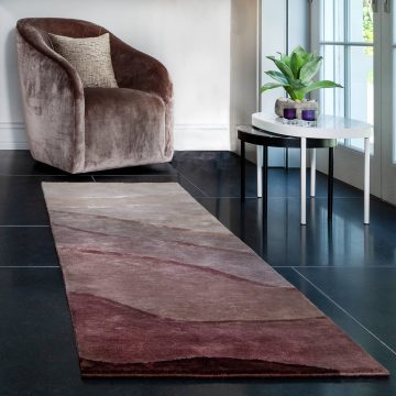 Contemporary Luxury Hallway Runner Rug - Landscape