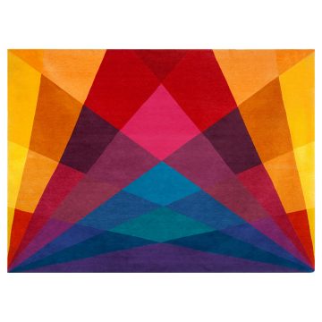 Contemporary Designer Rug - Rainbow Rug