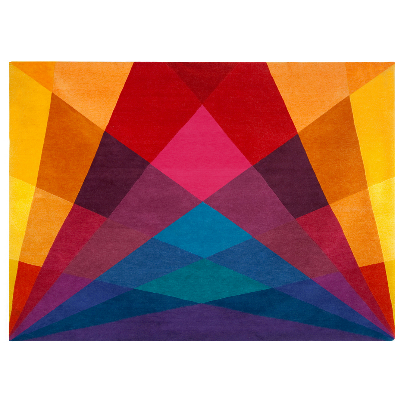 Contemporary Designer Rug - Rainbow Rug