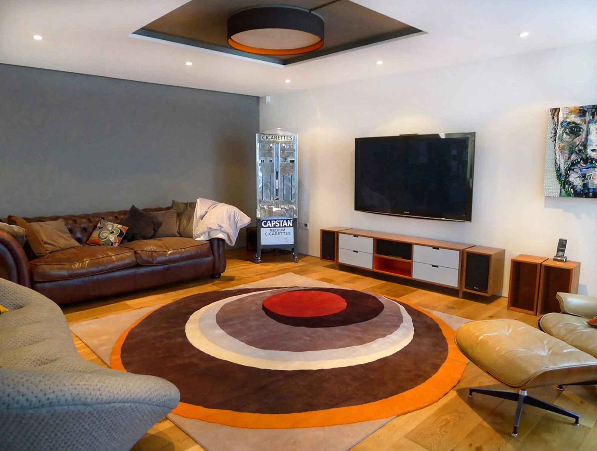 Mid Century Modern Rug - Colours