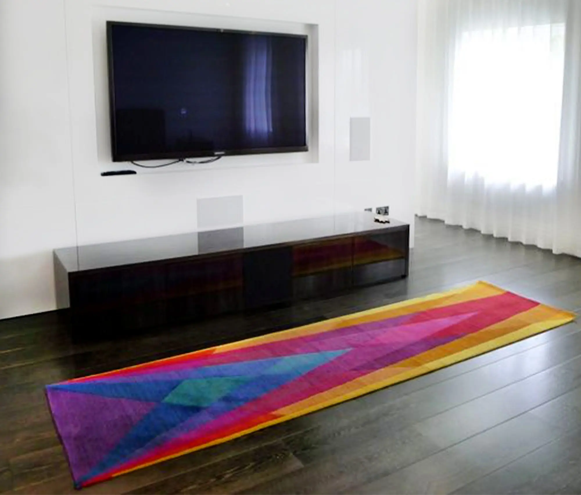 Rugs suitable for underfloor heating - Rainbow Runner