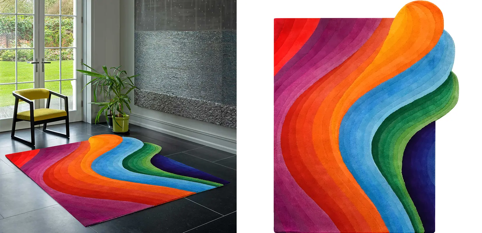 Rug Design Collaboration - The Wave