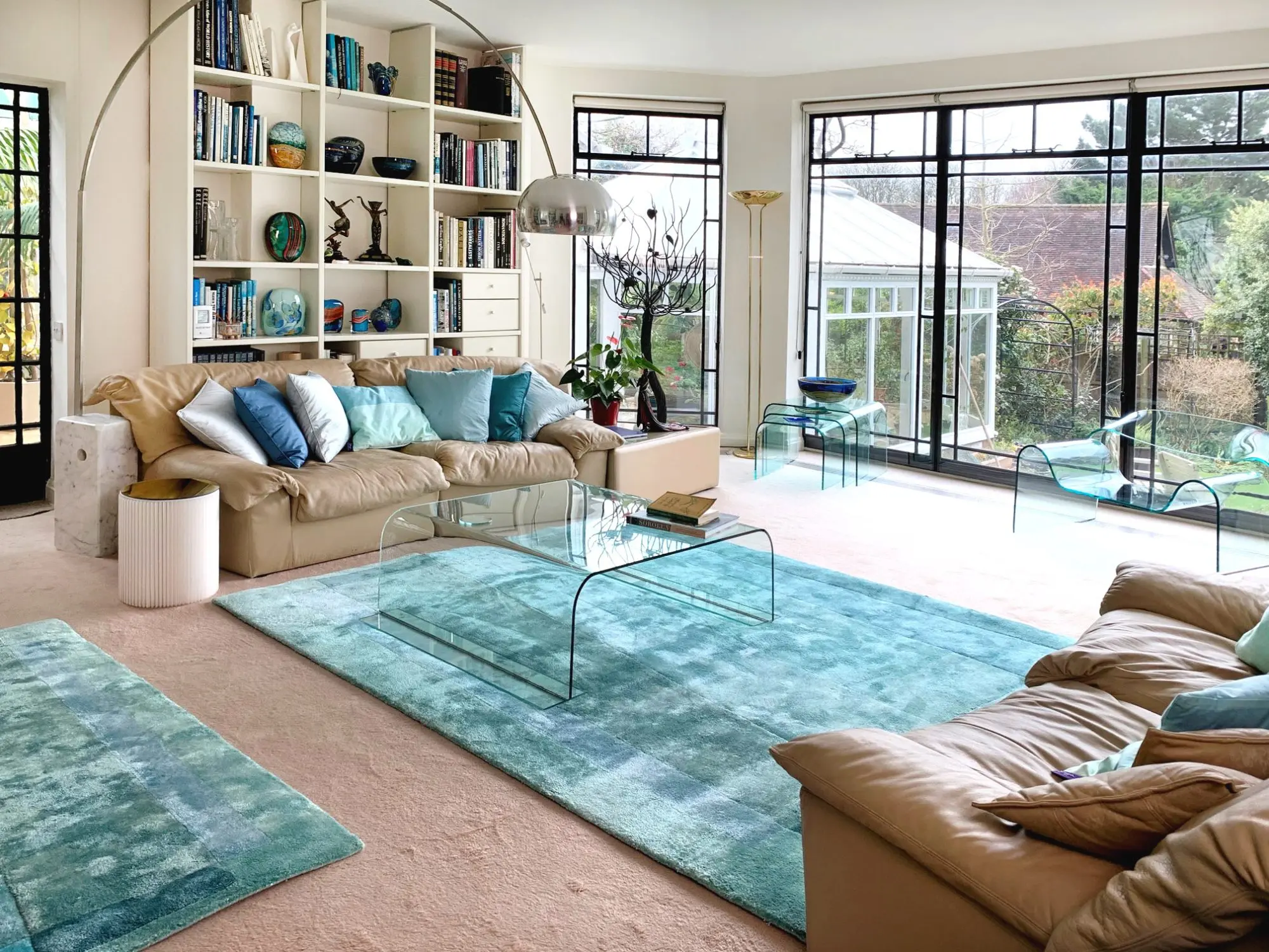 Spring Clean - Aqua Teal Sea Rug