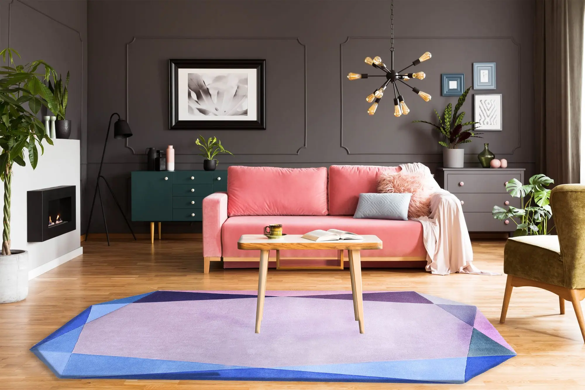 Spring Clean - Jewel Sky Rose Rug