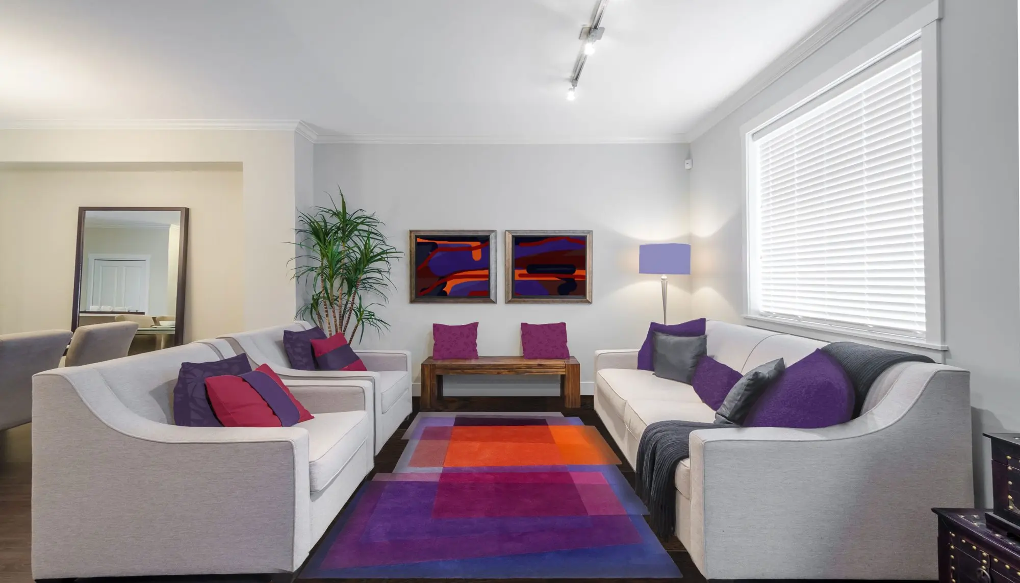 After Albers Deep Boutique Area Rug