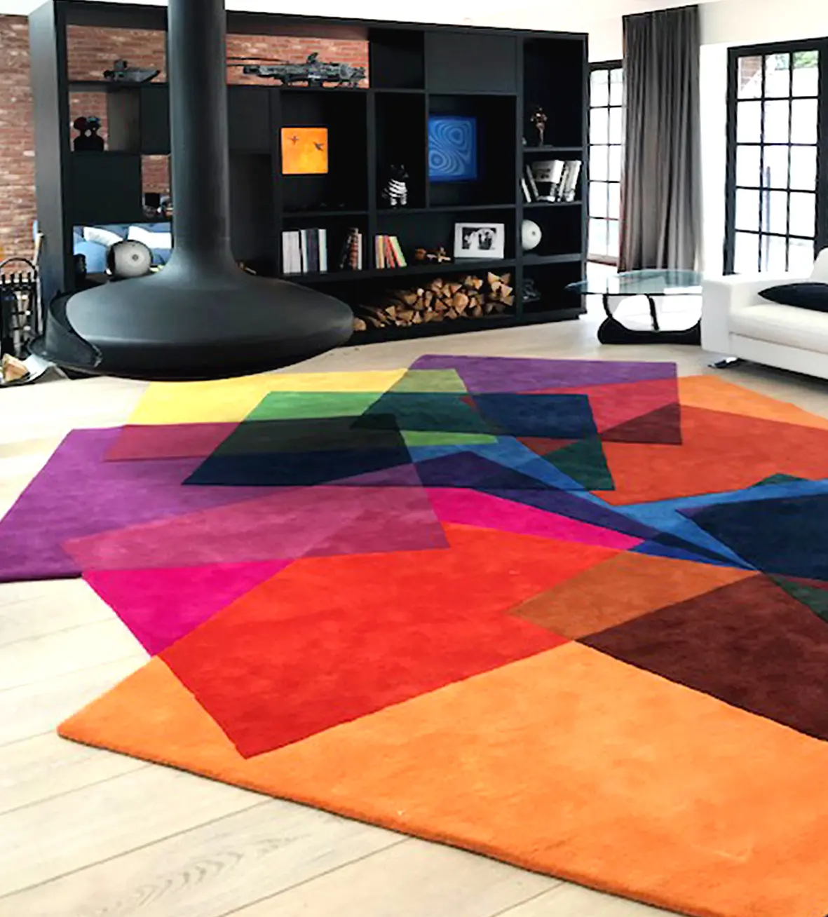 Luxury Wool Rug After Matisse