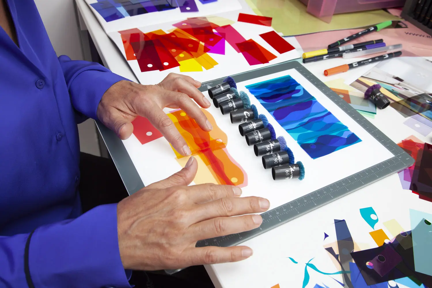 Art Inspired Rug - Contemporary Rugs Design process