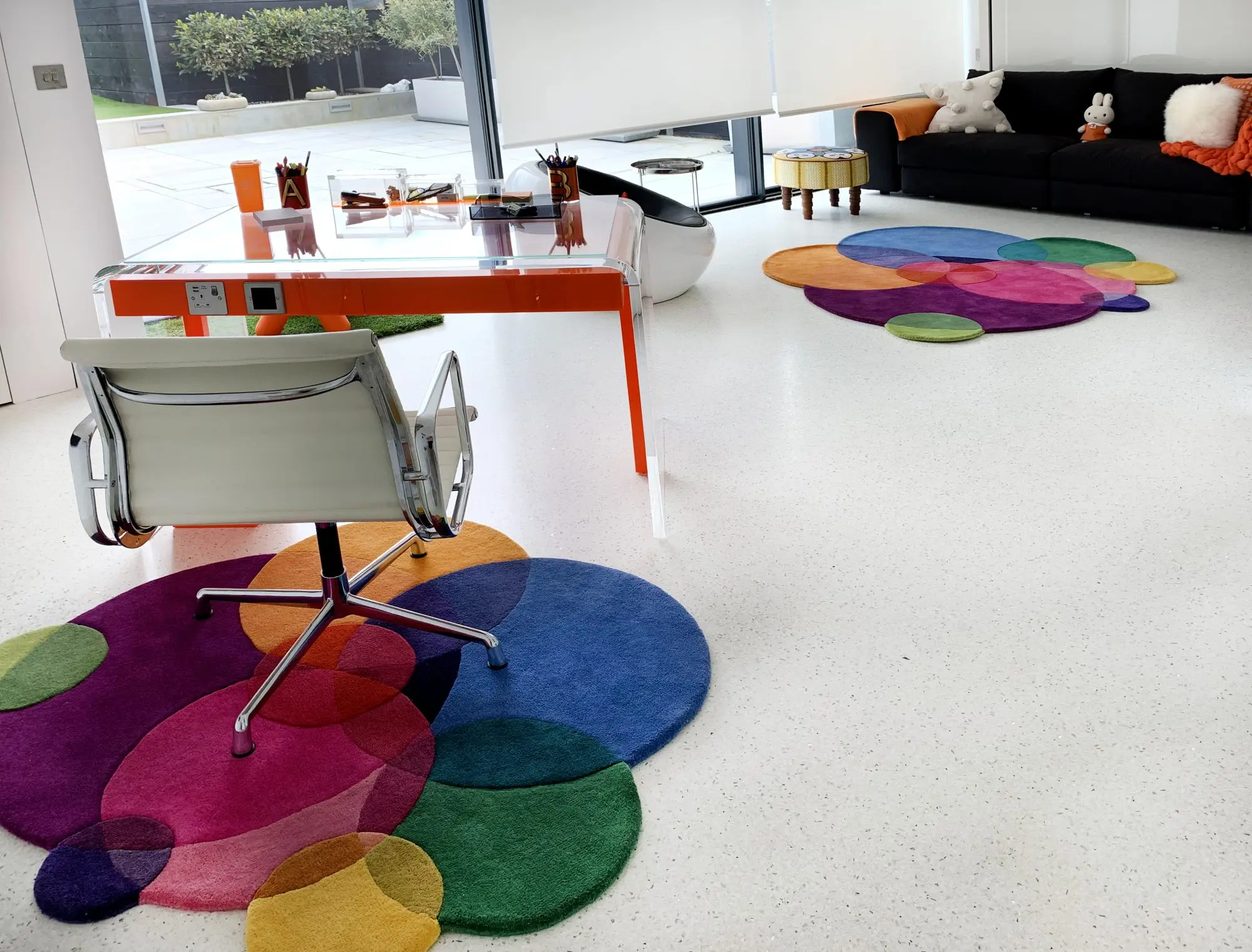 Bubbles Rug by Sonya Winner - How to Prevent Fading on your luxury rug