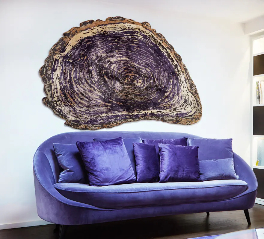 Contemporary Rug Wall Art - Sonya Winner Studio