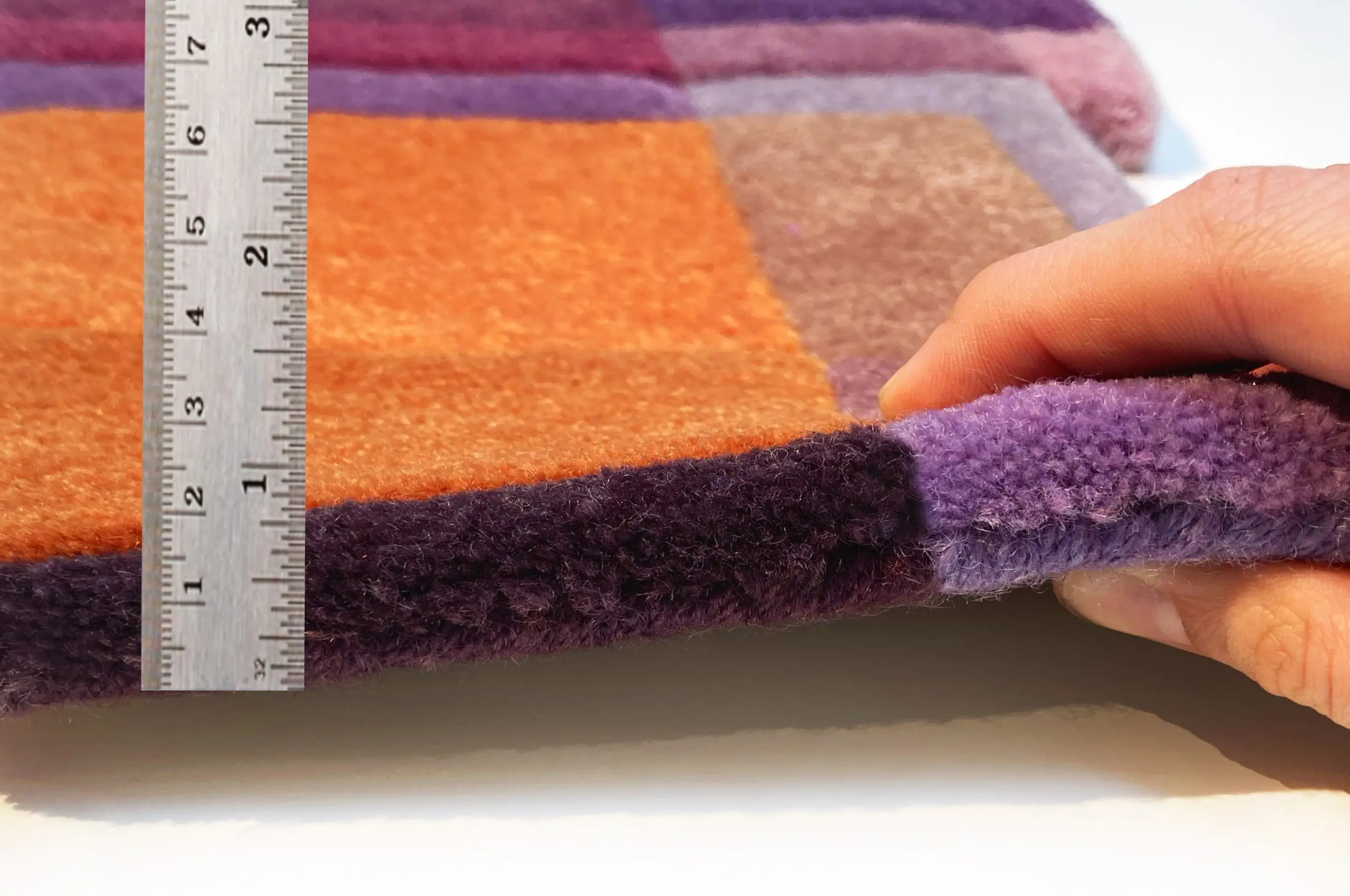 thick pile height rug