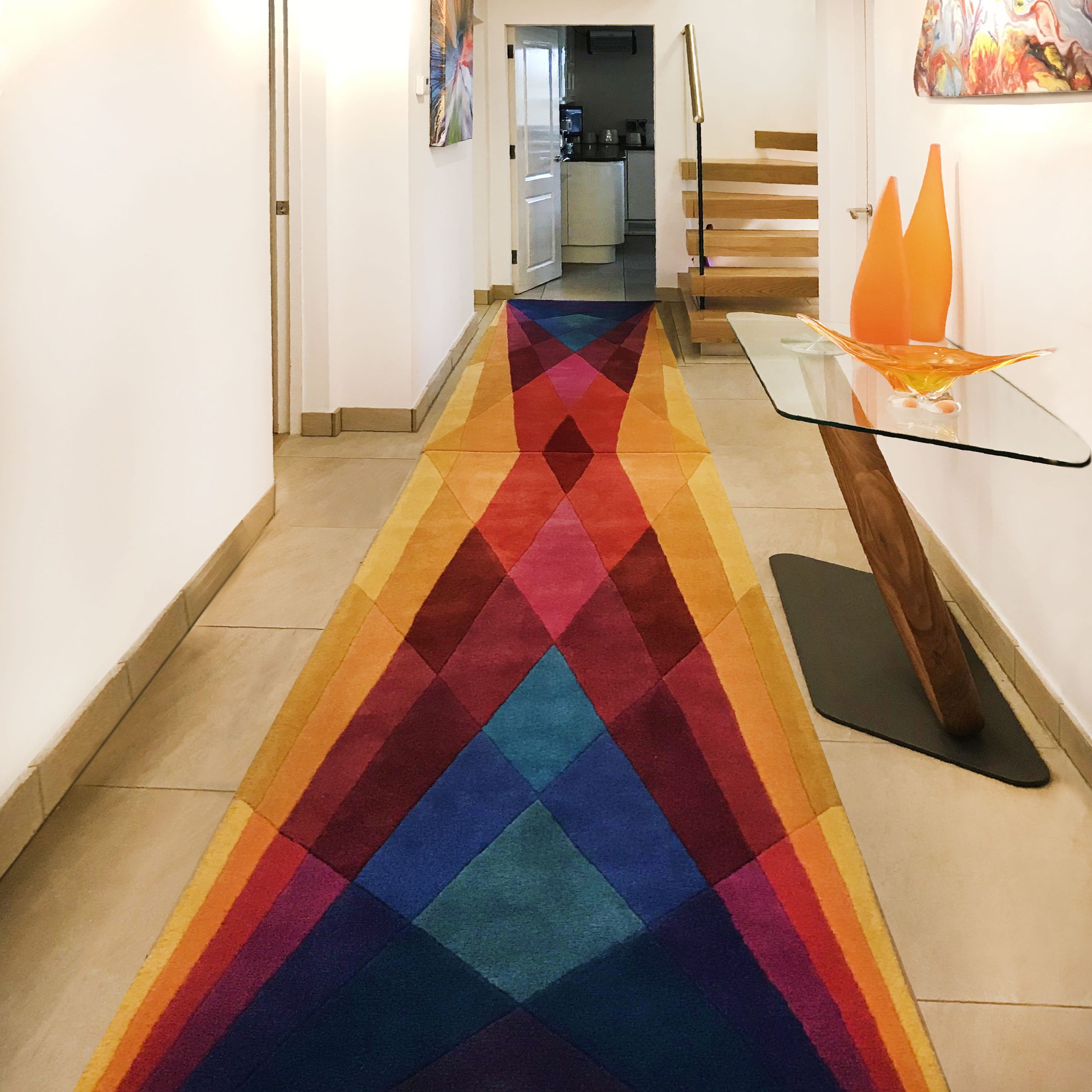 Contemporary Runner Rugs for Hallway