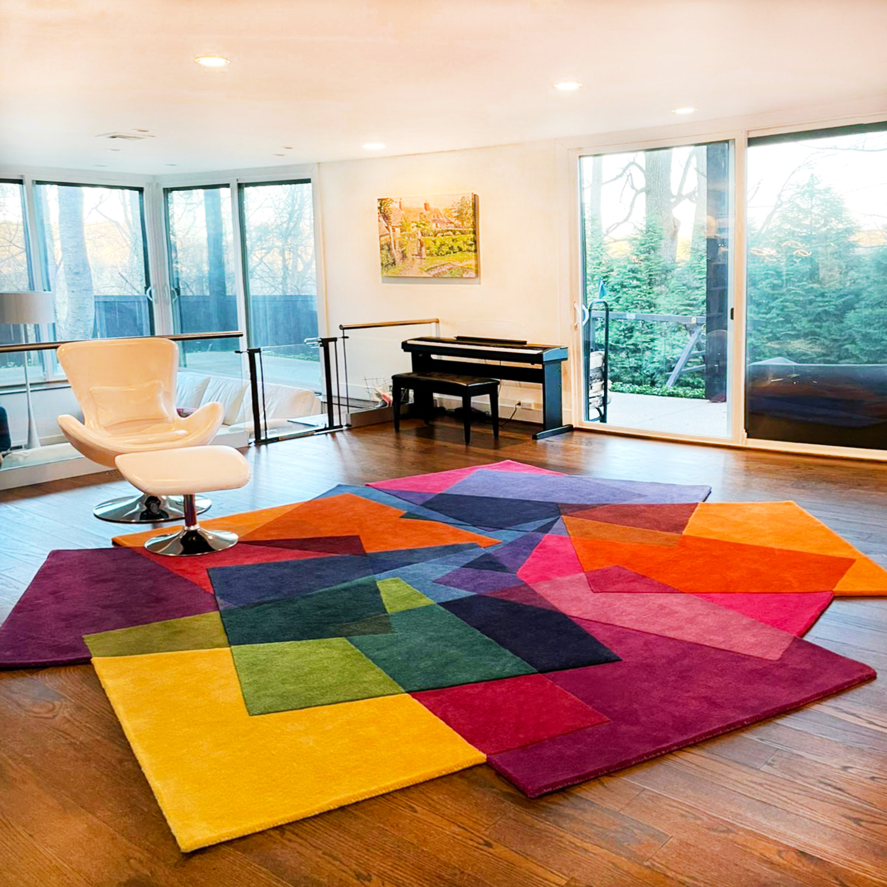 Large Art Rugs - After Matisse