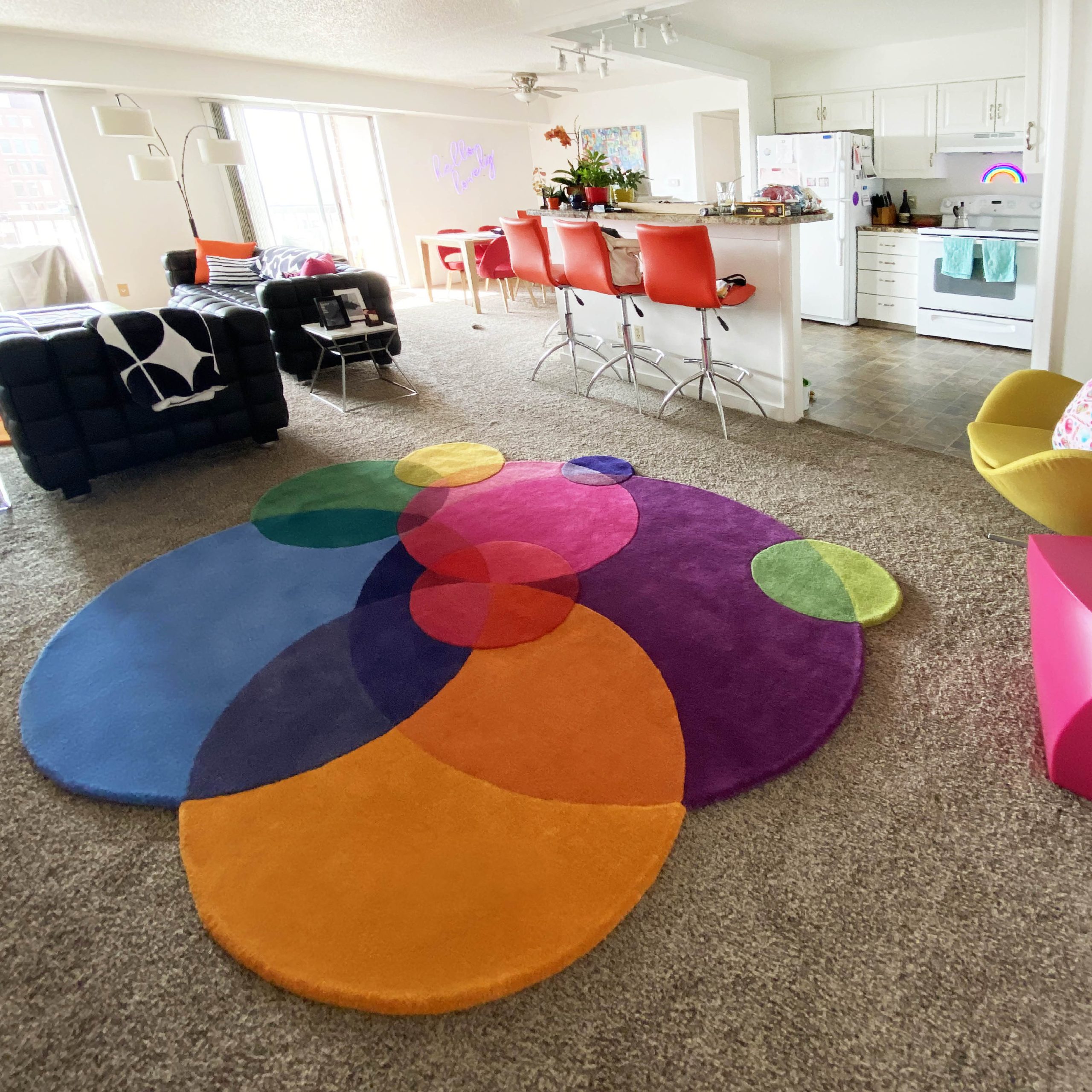 Unique Contemporary Rugs - Bubbles Rug