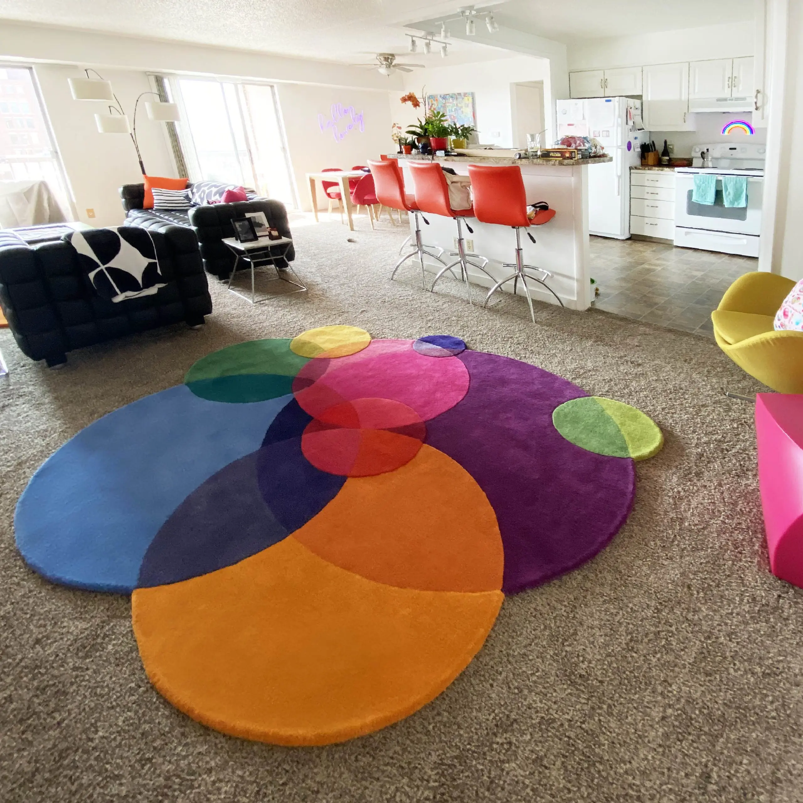 Unique Contemporary Rugs - Bubbles Rug