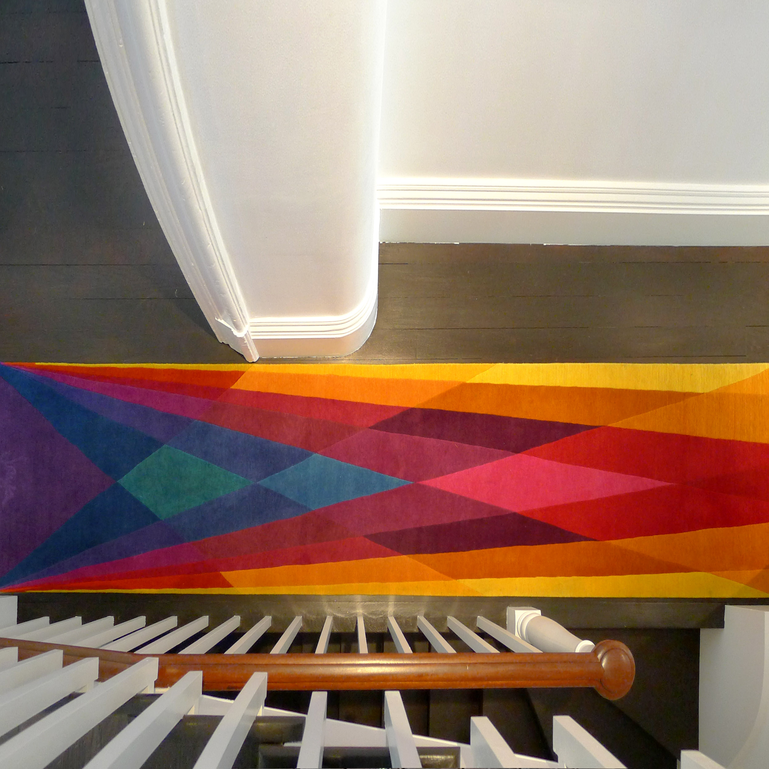 Colourful Runner Rug for Hallway