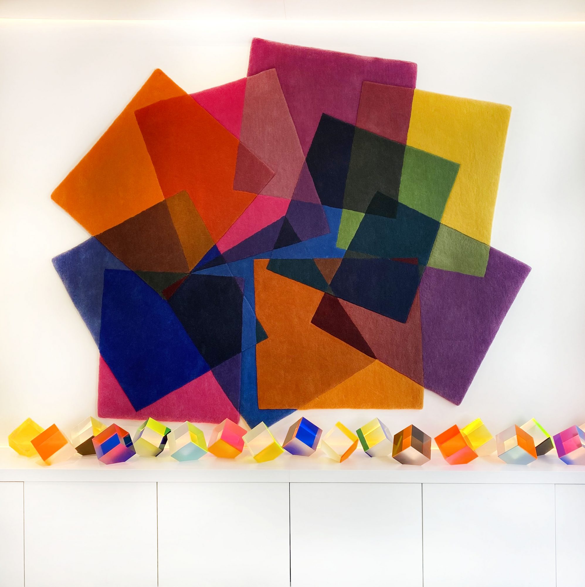 Phillip Low Colourful Acrylic Sculptures