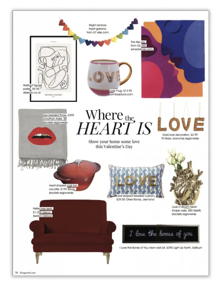 Kiss Orange Rug Living-North-Where-the-Heart-Is