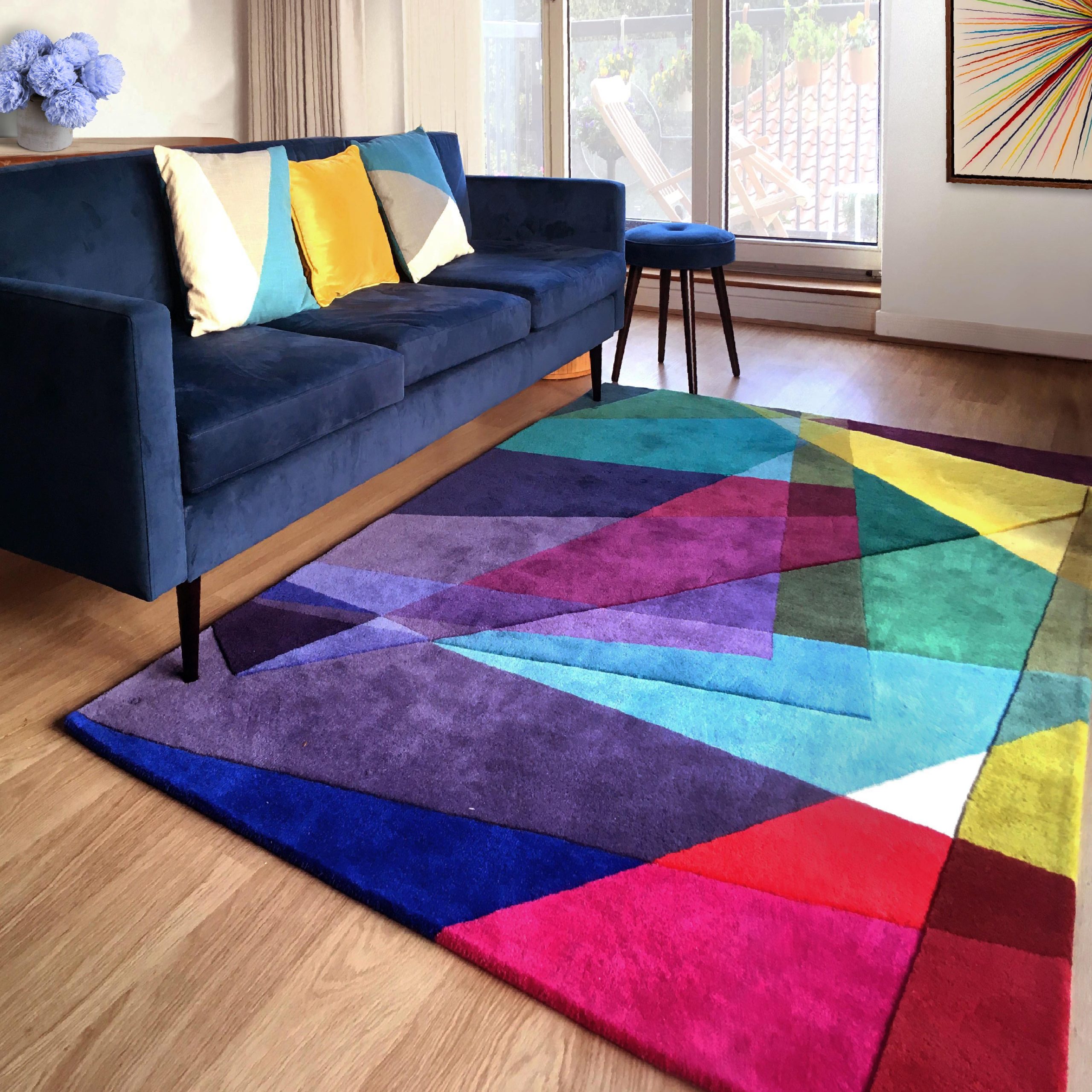 Geometric Designer Rug