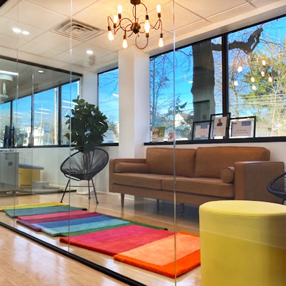 Colourful Rug for Office Waiting Room