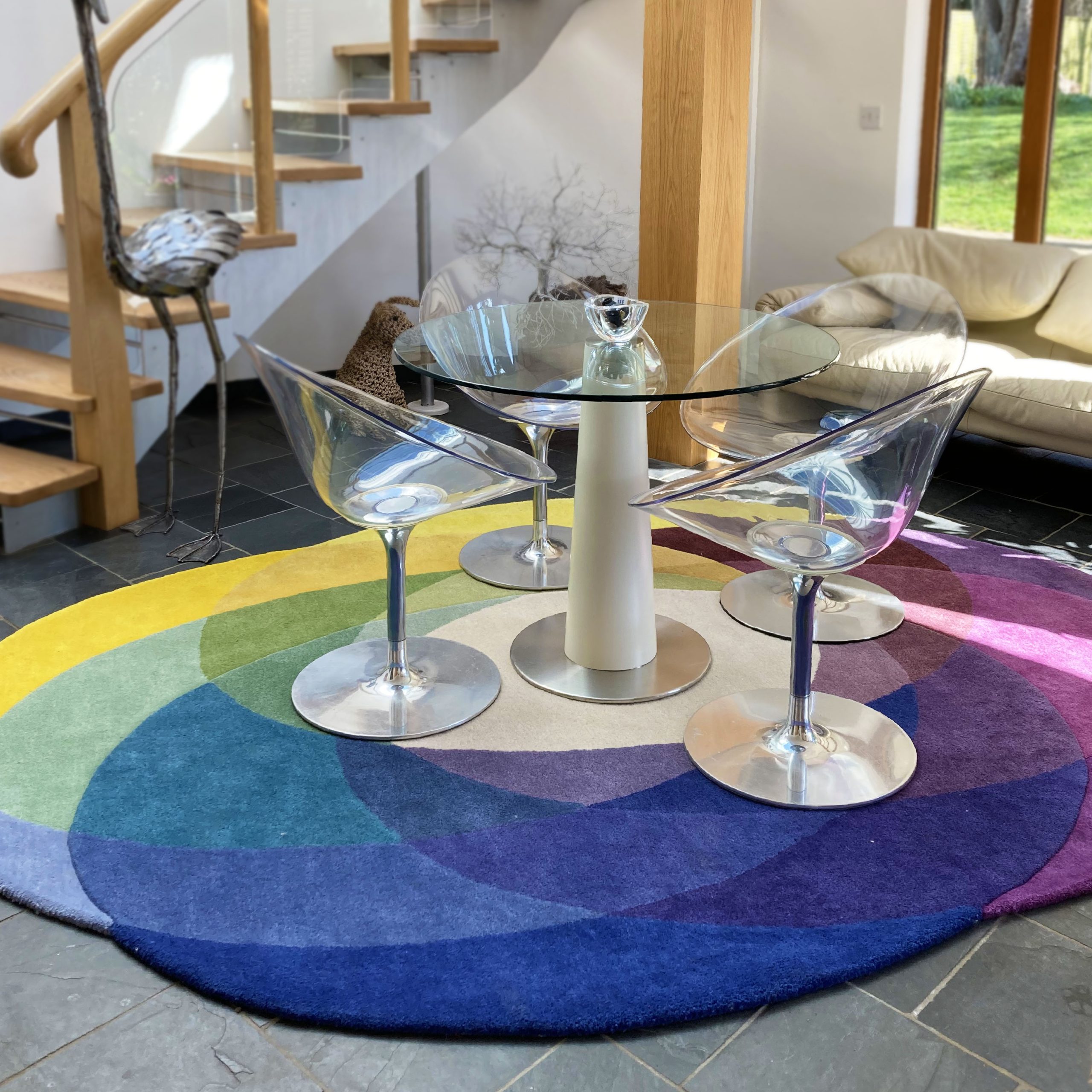 Colour Wheel rug Large