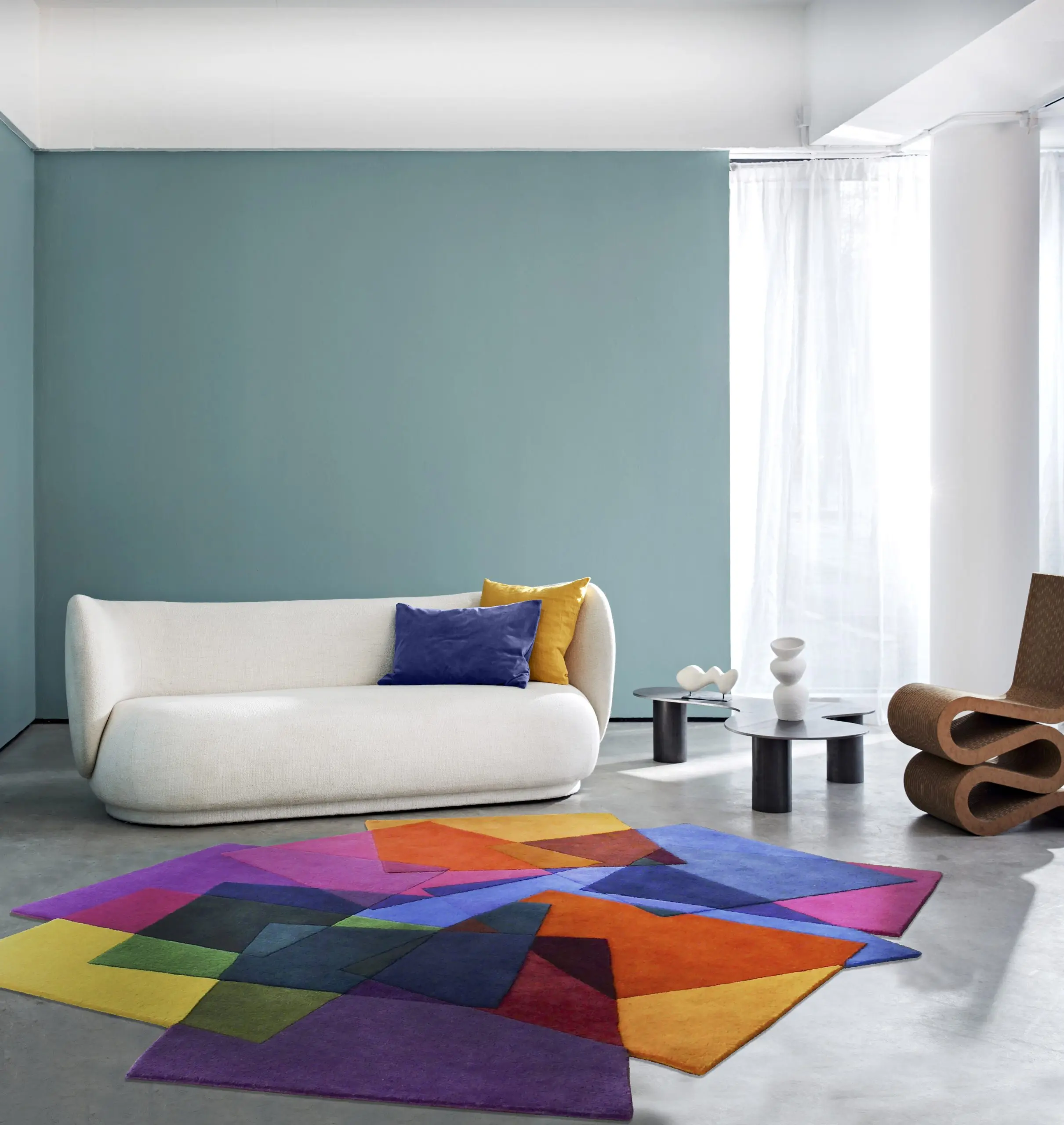feng shui and contemporary rugs