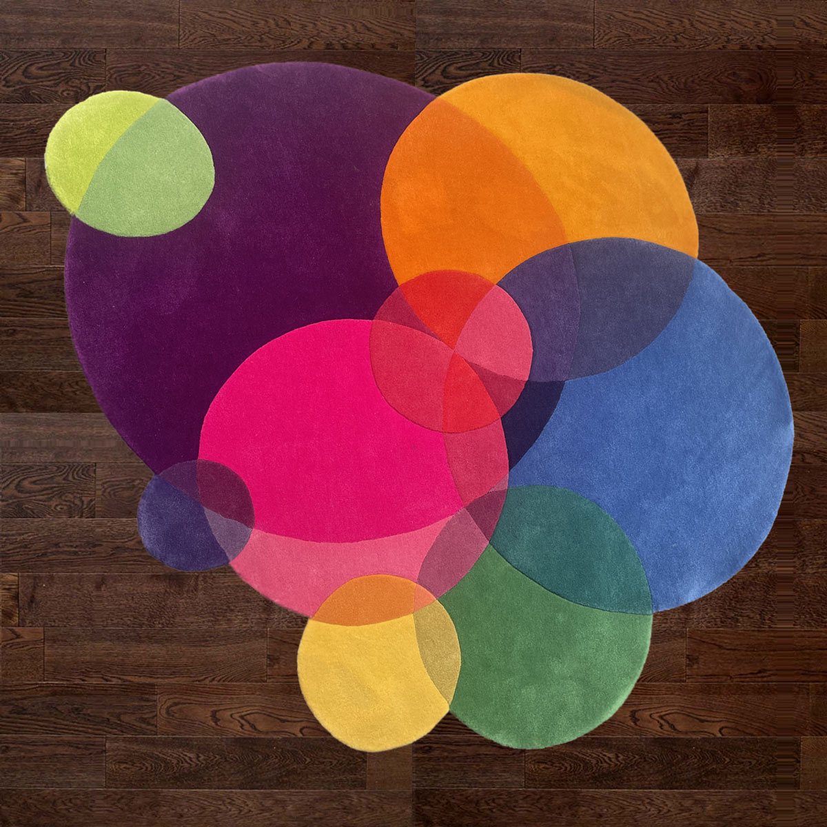 Bubbles Rug Standard (ExDisplay) Sonya Winner Vibrant Contemporary Rugs
