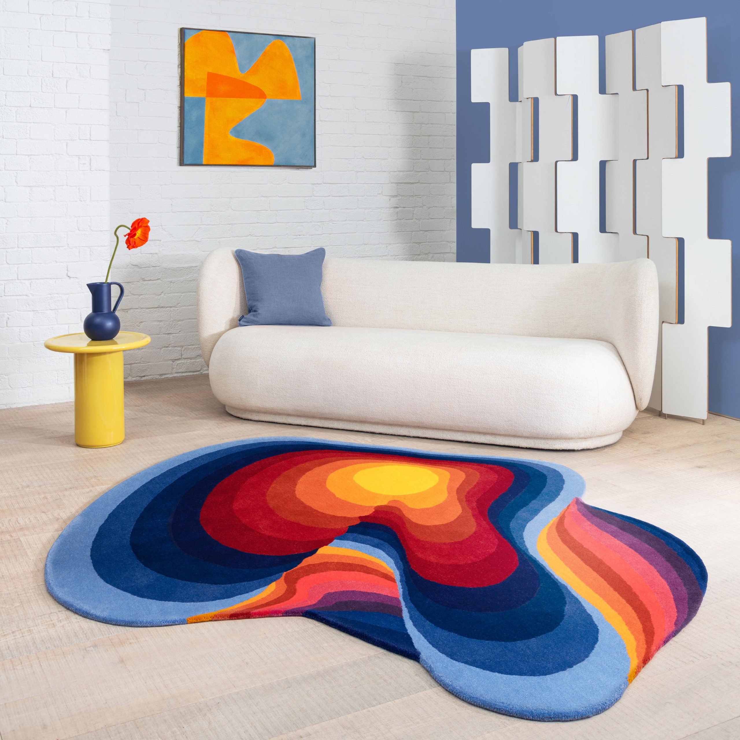 irregular rug sonya winner vibrant contemporary rugs