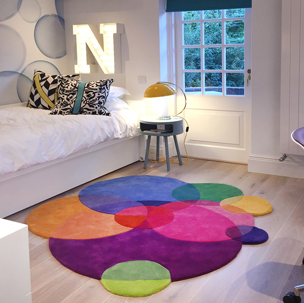Colourful Rugs for Playrooms