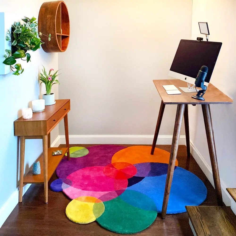 Colourful Focus Office area