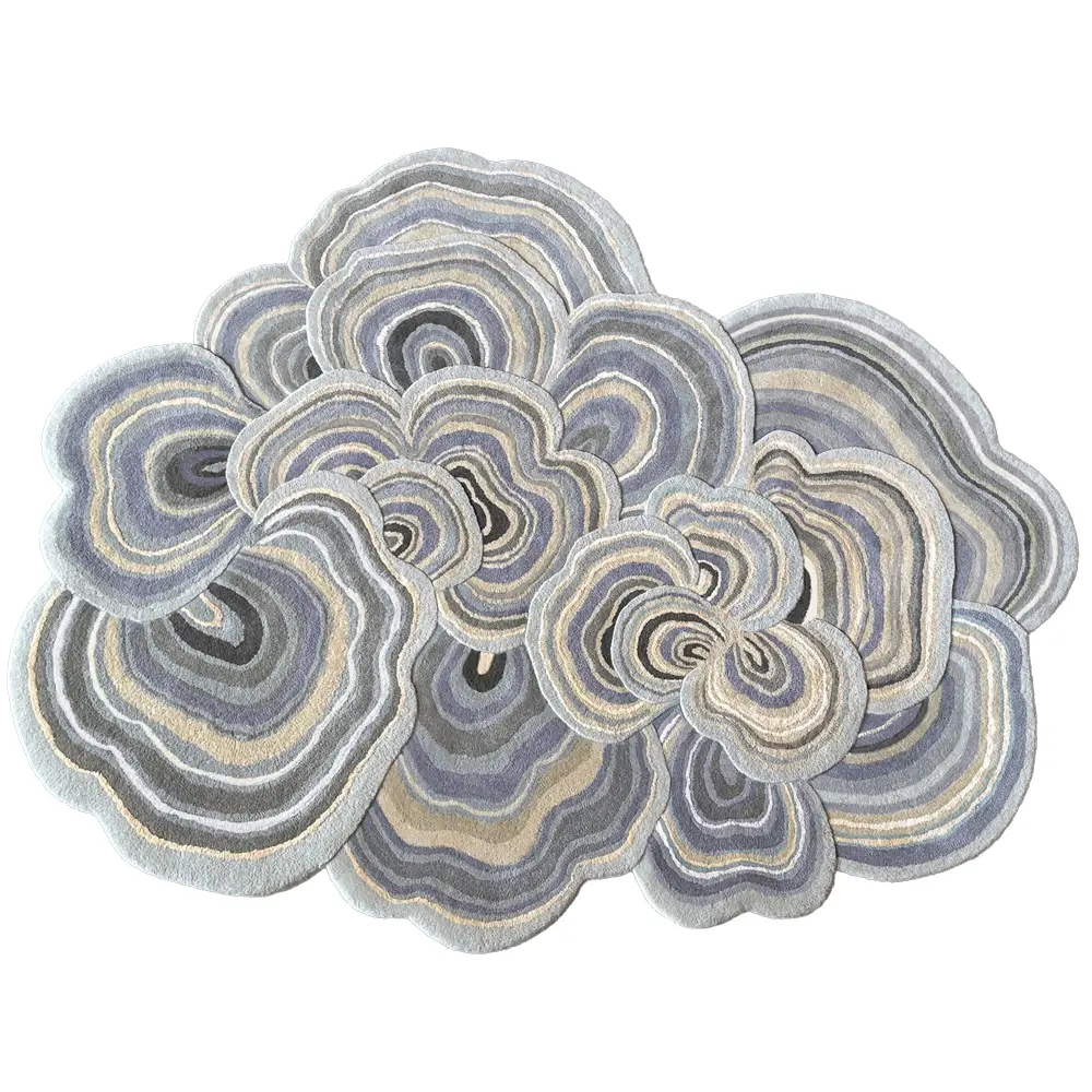 Lichen Griege modern luxury rug Sonya Winner 
