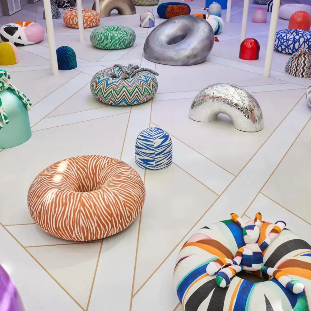 Poufs by Alberto Caliri - Salone del Mobile