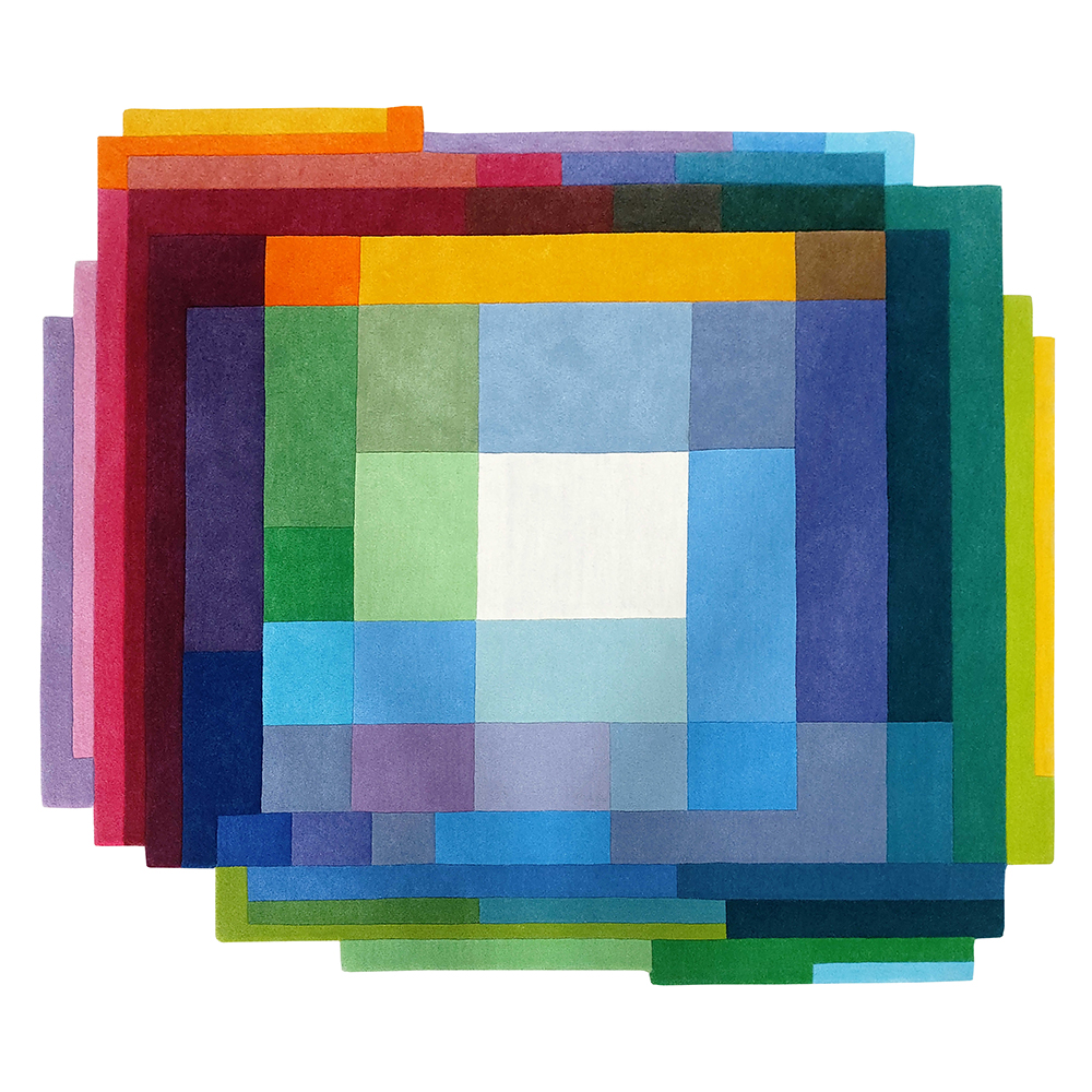 Chromatic Pixels Rug Sonya Winner Vibrant Contemporary Rugs