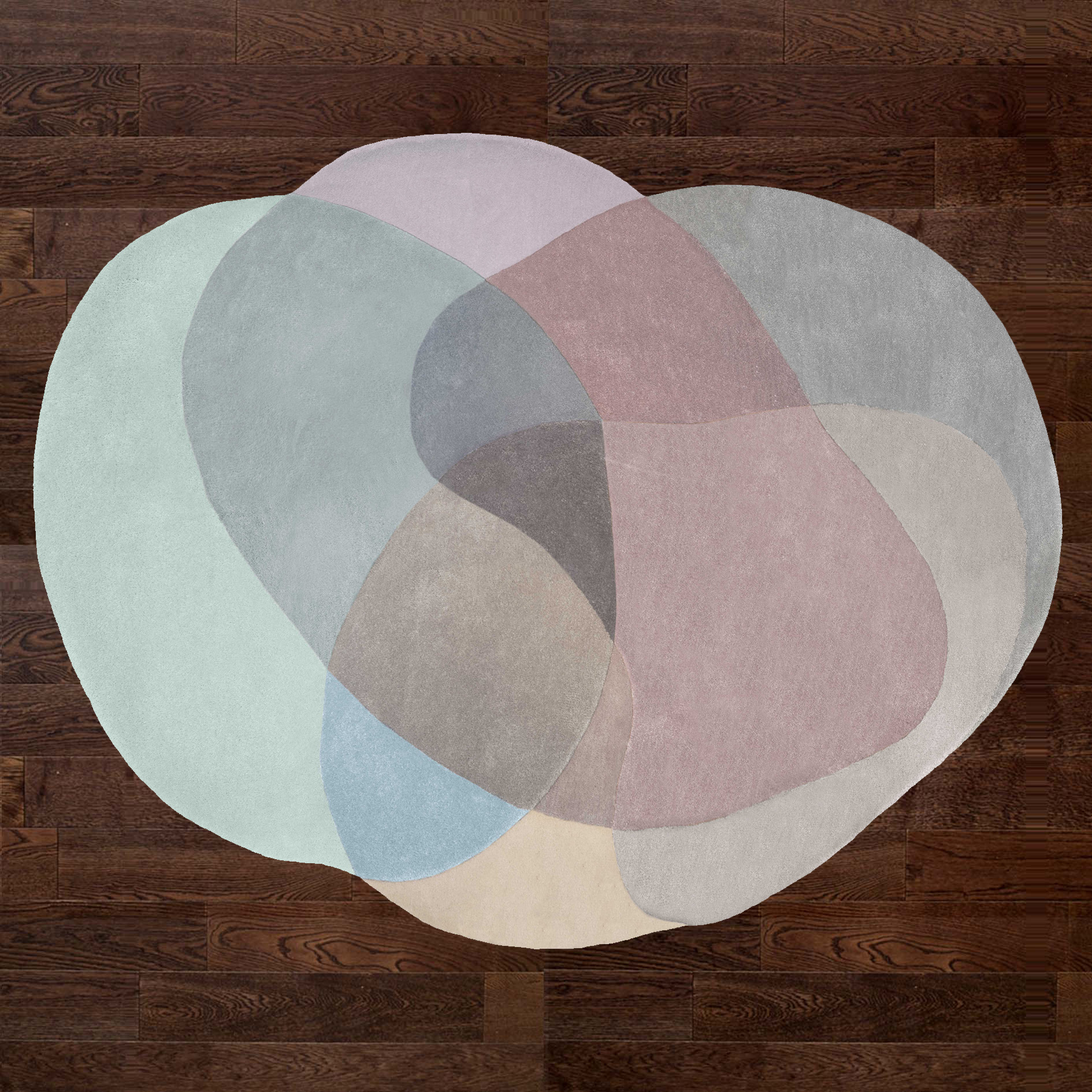 Jellybean Coconut Rug Standard (ExDisplay) Sonya Winner Vibrant