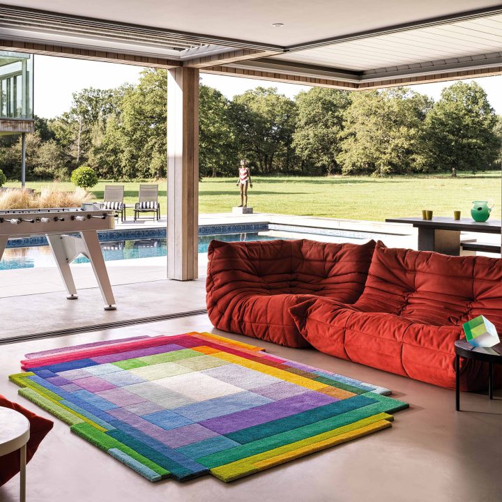 Chromatic Pixels Rug - Sonya Winner Vibrant Contemporary Rugs