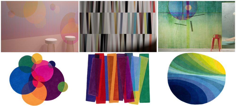 colourful designer rugs
