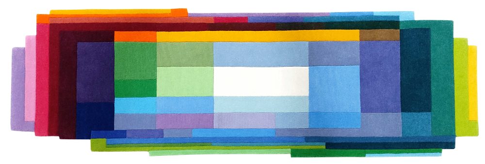 Chromatic Pixels colourful runner