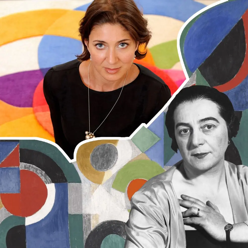 Sonia Delaunay and Sonya Winner Rug Studio