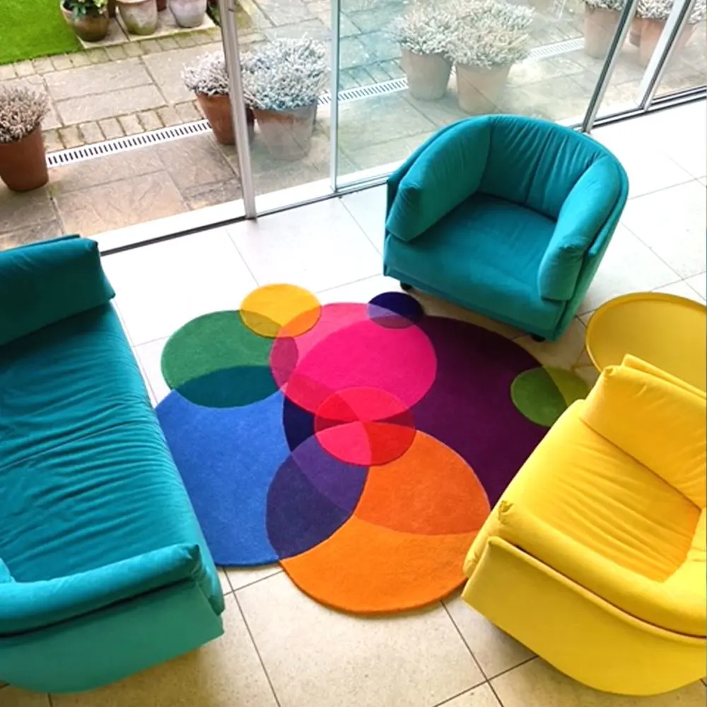 Abstract trendy Rug