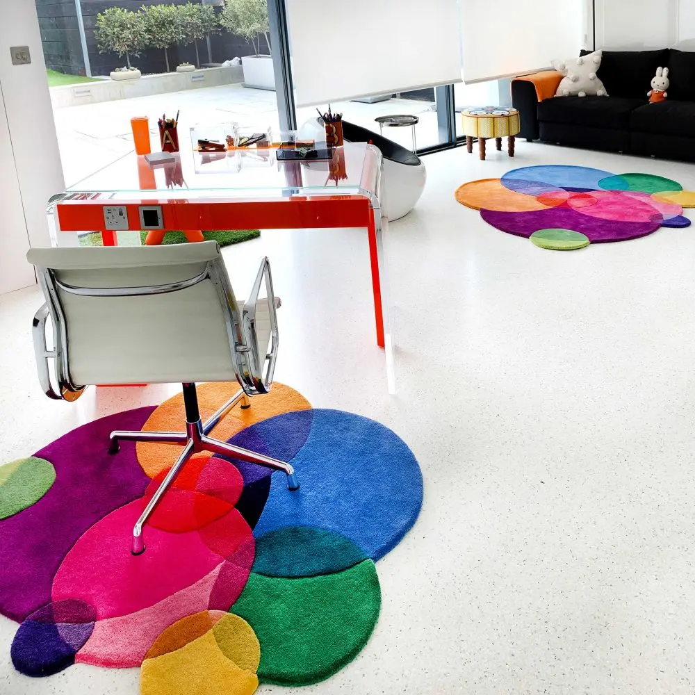 Multicoloured-Rug-for-Studio Bubbles