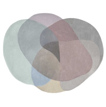 Discounted Modern Grey Rug Jellybean Coconut