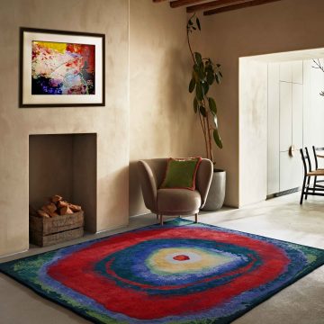 Kandinsky 1 Rug Modern Art Rug