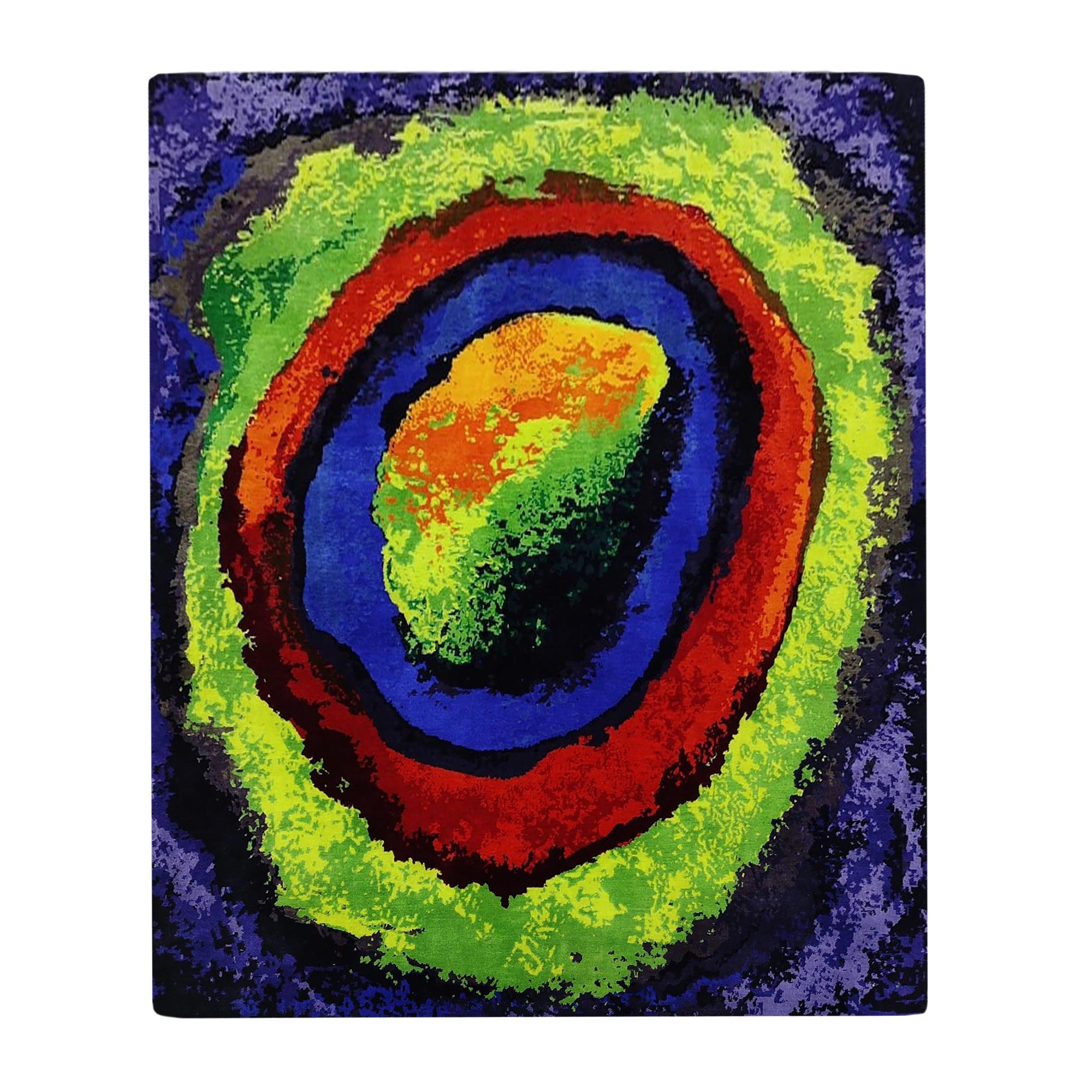 Kandinsky 2 Rug Colourful Art Area Rug 