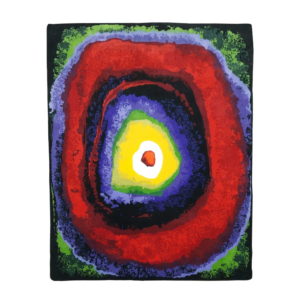 Kandinsky Modern Colourful Area Rug