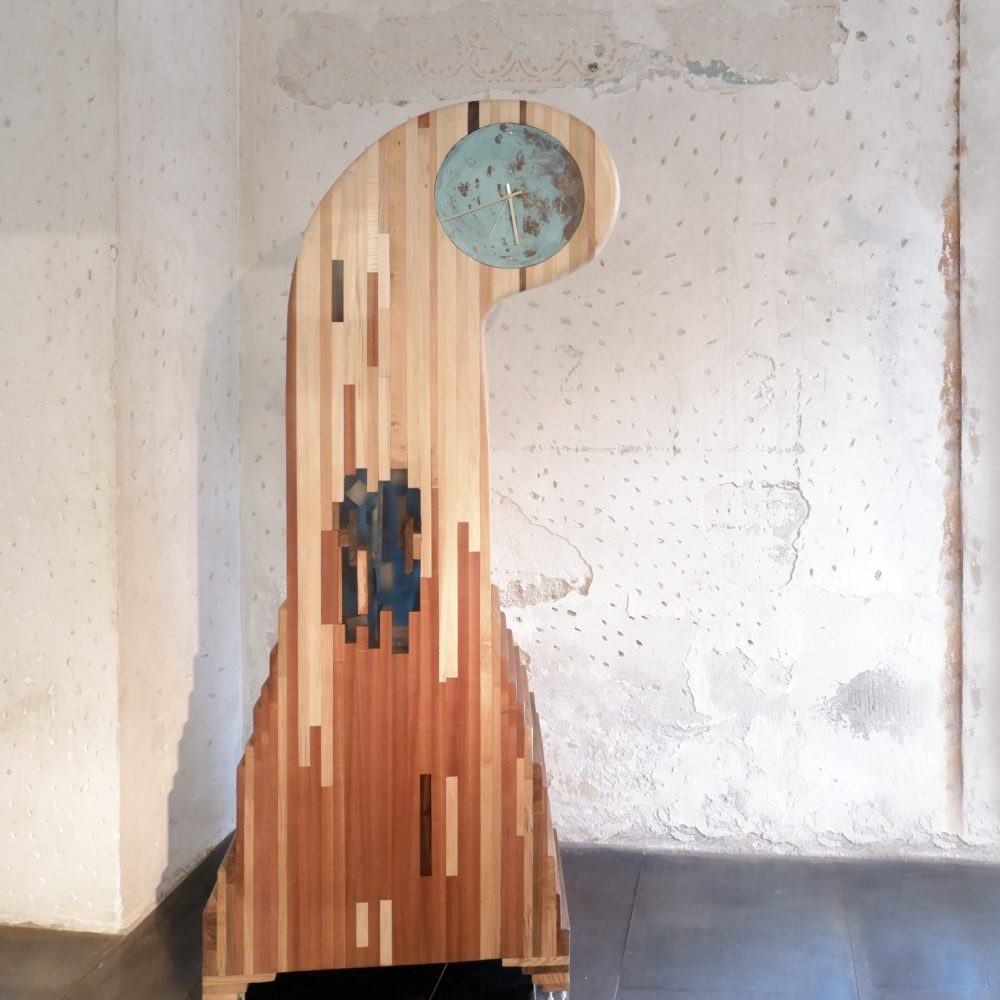 Andrea Zambelli Modern Wood Furniture Clock